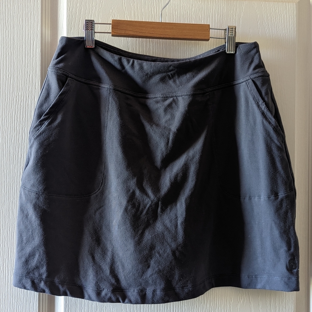 FootJoy FJ Performance Knit Skort Size Medium in Charcoal Gray